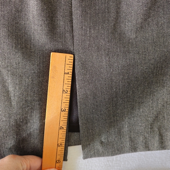 White House Black Market Elegant Gray Sleeveless Dress Size 6 - Picture 8 of 12